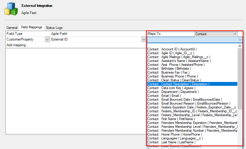 Salesforce Mapping Agile Ticketing Solutions   360001380206